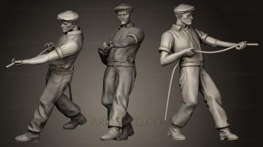 Figurines of people (STKH_0162) 3D model for CNC machine